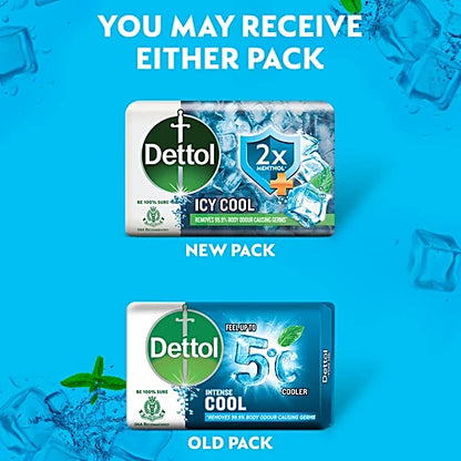 Dettol Icy Cool Soap, 45 g