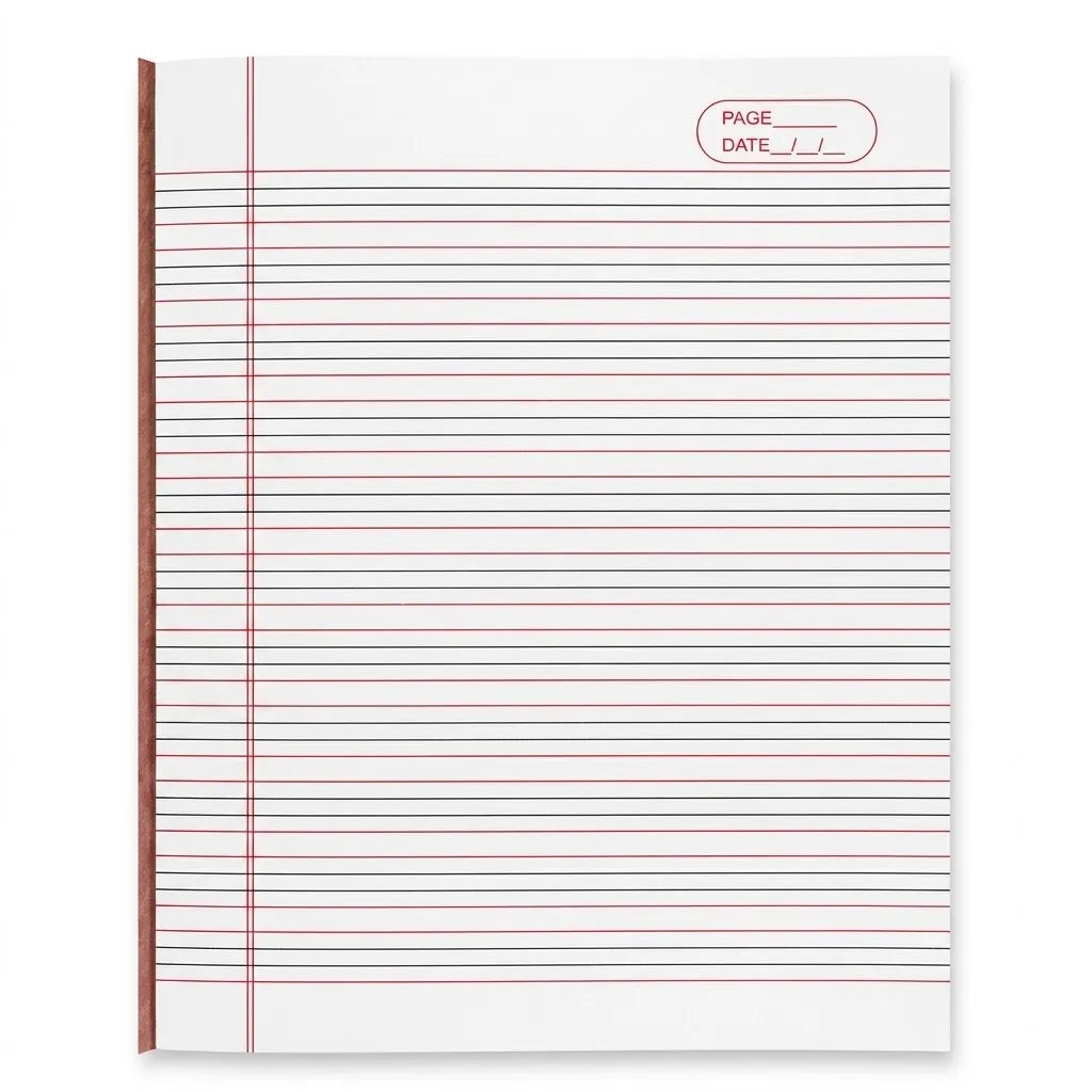 Schoolmate English Notebook / Copy for Students, 104 Pages