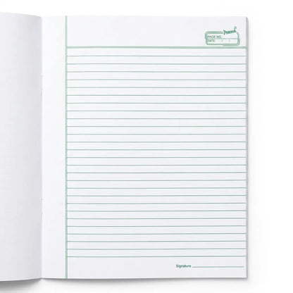 Peacock Big Graph Notebook / Copy for Students, 32 Pages