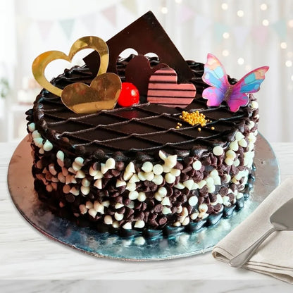 Choco Fully Truffle Birthday Cake, 1 Pound