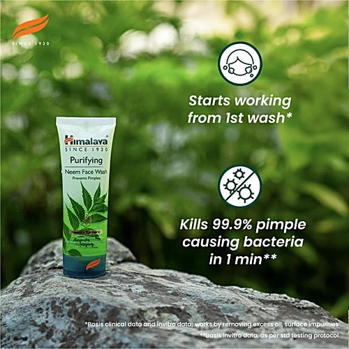 Himalaya Purifying Neem Face Wash, 50 ml