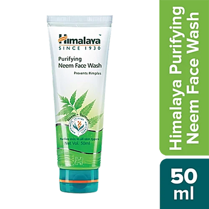 Himalaya Purifying Neem Face Wash, 50 ml
