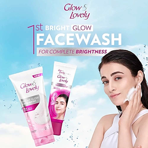 Glow & Lovely Bright Glow Face Wash, 100 g