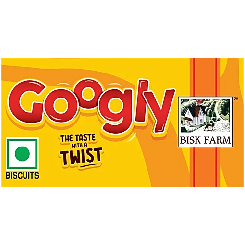 Bisk Farm Googly Biscuits, 180 g Pouch