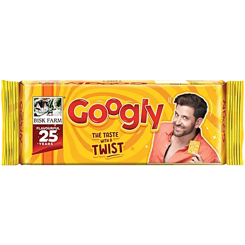 Bisk Farm Googly Biscuits, 180 g Pouch