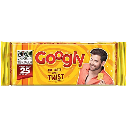 Bisk Farm Googly Biscuits, 180 g Pouch