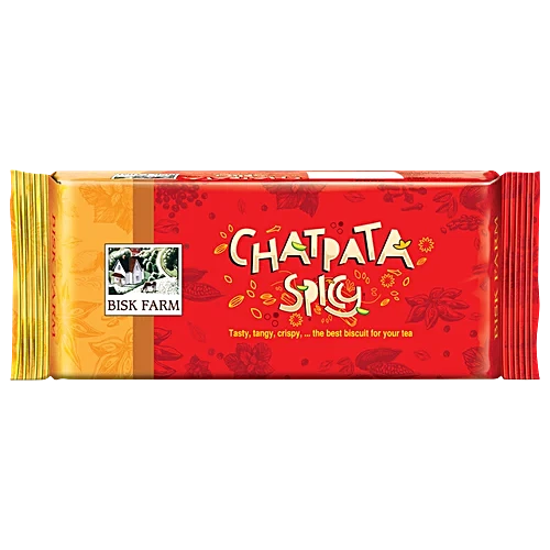Bisk Farm Biscuit - Chatpata Spicy, 200 g Pouch
