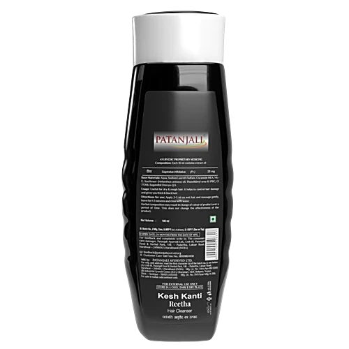 Patanjali Kesh Kanti Reetha Hair Cleanser, 180 ml