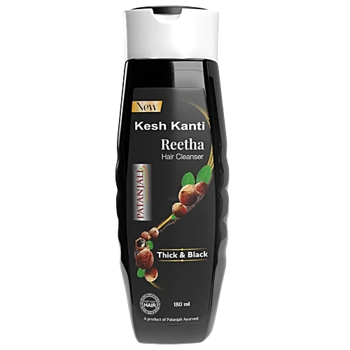 Patanjali Kesh Kanti Reetha Hair Cleanser, 180 ml