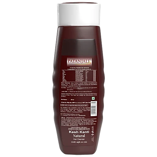 Patanjali Kesh Kanti Natural Hair Cleanser, 180 ml