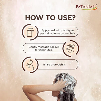 Patanjali Kesh Kanti Natural Hair Cleanser, 180 ml