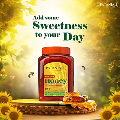 Patanjali Honey, 500 g Bottle