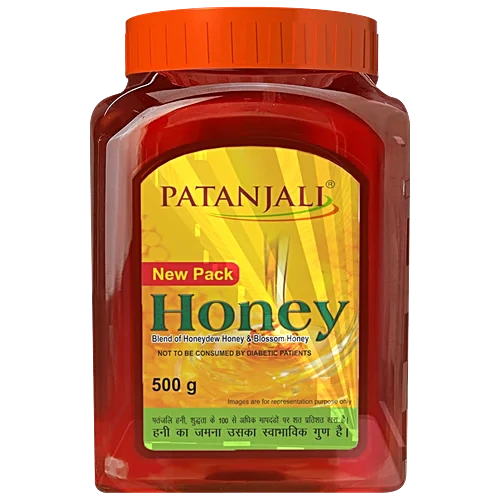 Patanjali Honey, 500 g Bottle