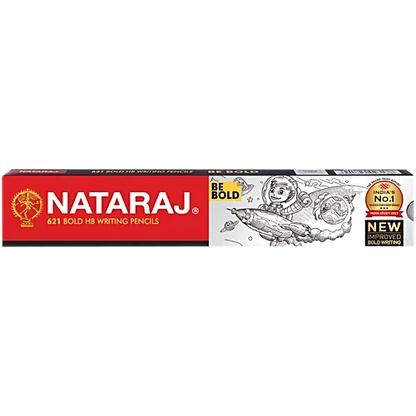 Nataraj 621 Writing Pencils HB Superior Bonded Lead, 10 pcs
