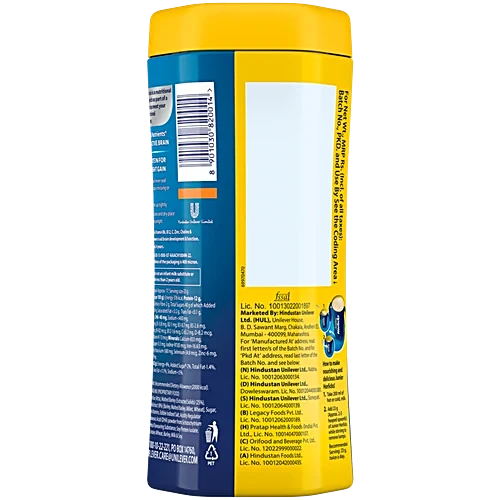 Junior Horlicks Nutrition Drink - Vanilla Flavour, 500 g Jar