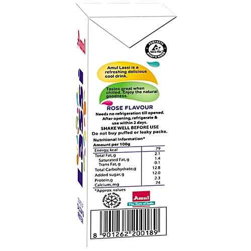 Amul Rose Lassi, 200 ml