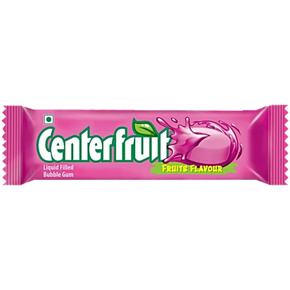 Center Fruit Liquid Filled Bubble Gum - Fruit Flavour, 23.6 g
