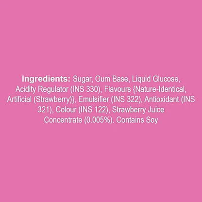Center Fruit Liquid Filled Bubble Gum - Fruit Flavour, 23.6 g