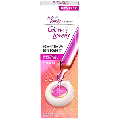Glow & Lovely Re-New Bright Multivitamin Serum In Cream, 25 g