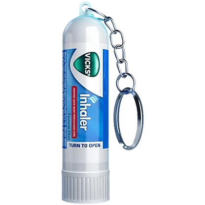Vicks Inhaler - Provides Instant Relief From Blocked Nose, 0.5 ml Tube