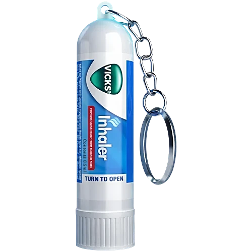 Vicks Inhaler - Provides Instant Relief From Blocked Nose, 0.5 ml Tube