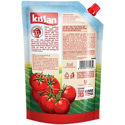 Kissan Fresh Tomato Ketchup, 850 g Pouch
