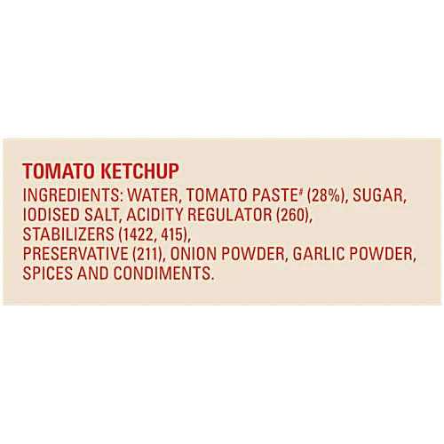 Kissan Fresh Tomato Ketchup, 850 g Pouch