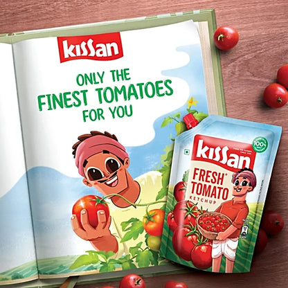 Kissan Fresh Tomato Ketchup, 850 g Pouch