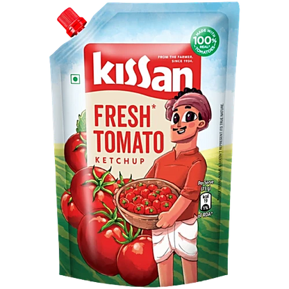 Kissan Fresh Tomato Ketchup, 850 g Pouch