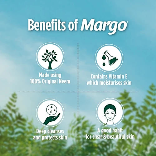 Margo Original Neem Bathing Soap, 100 g 5x100 g