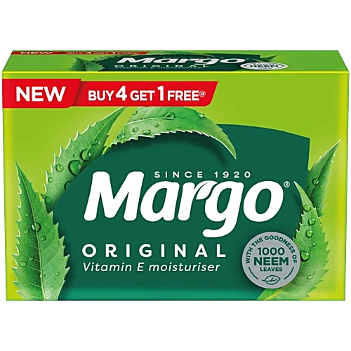 Margo Original Neem Bathing Soap, 100 g 5x100 g