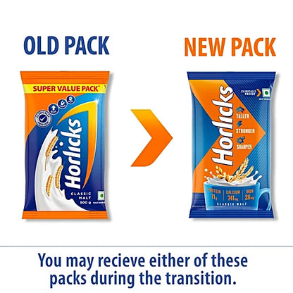 Horlicks Nutrition Drink, 500 g Pouch