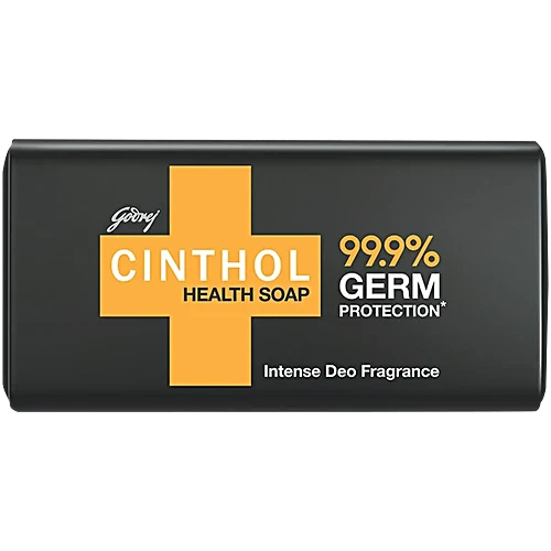 Cinthol Health Intense Deo Fragrance Bath Soap, 99.9% Germ Protection, 40 g