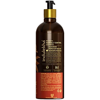 Indulekha Bringha Hair Fall Control Shampoo, 180 ml