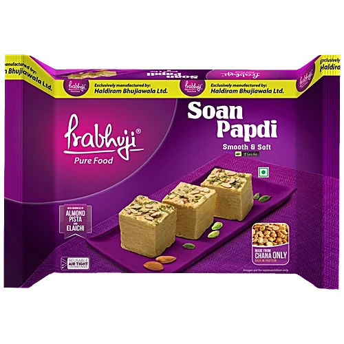 Prabhuji Soan Papdi - Elaichi, 200 g