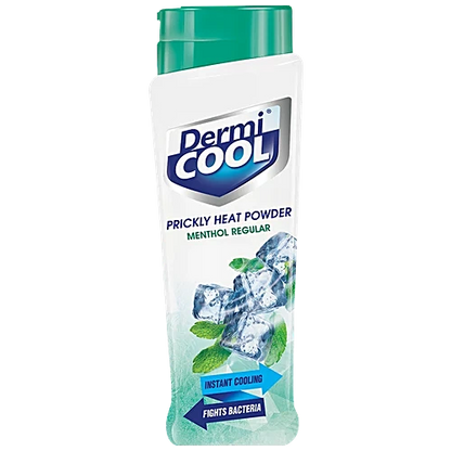 Dermi Cool Prickly Heat Powder Menthol Regular, 90g