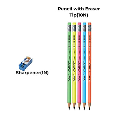 Doms Neon Pencil Rt, 10 pcs