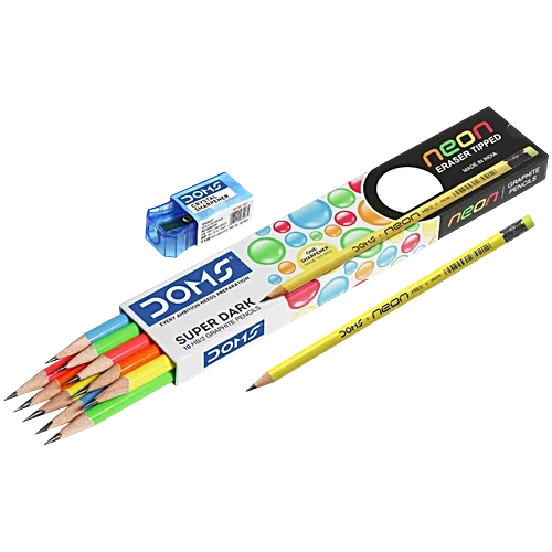 Doms Neon Pencil Rt, 10 pcs