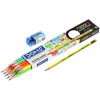 Doms Neon Pencil Rt, 10 pcs