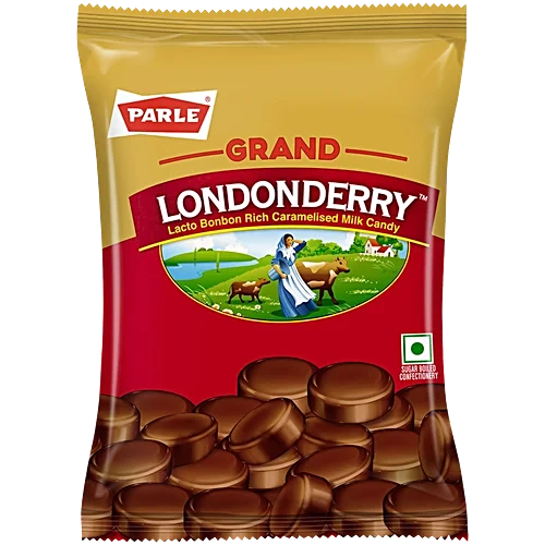 Parle Grand Londonderry Lacto Bonbon Rich Caramelised Milk Candy, 217.8 g