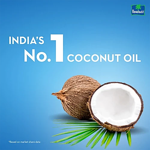 Parachute 100% Pure Coconut Oil, 500 ml Bottle