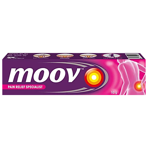 Moov Instant Pain Relief Ointment/Cream, 10 g Tube
