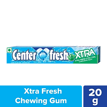 Center Fresh Xtra Fresh Chewing Gum, 20 g
