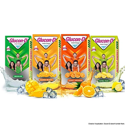 Glucon-D Instant Energy Nutrition Drink - Regular, 200 g
