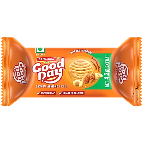 Britannia Good Day Rich Cashew Cookies, 34.5 g