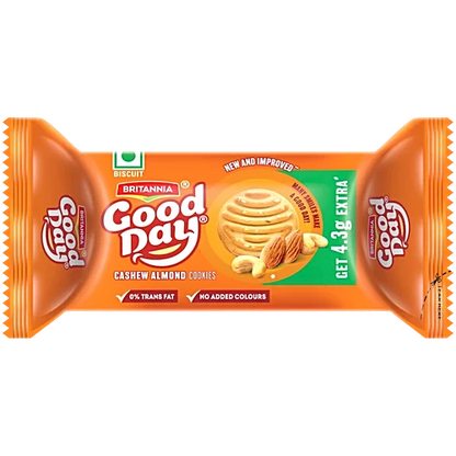 Britannia Good Day Rich Cashew Cookies, 34.5 g