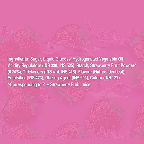 Mentos Strawberry Flavour Toffee, 28.6 g