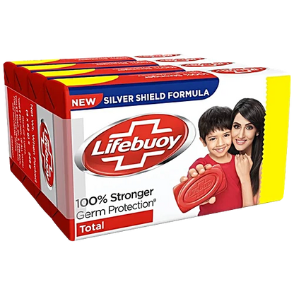Lifebuoy Total Soap, 100 g (Pack of 4)