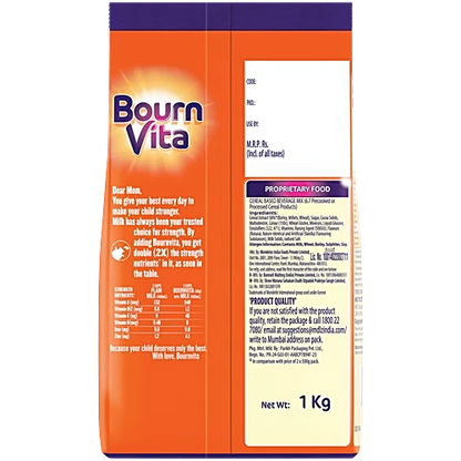 Bournvita Chocolate Nutrition Drink, 1 kg Pouch