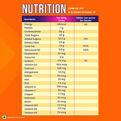 Bournvita Chocolate Nutrition Drink, 1 kg Pouch